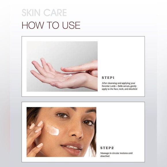 NIB Lorde+Belle Hydra-V Moisturizer | Retail $89 - Picture 7 of 9